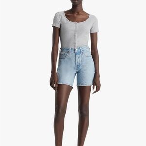 NWT Levi’s 501 Mid Thigh Jeans